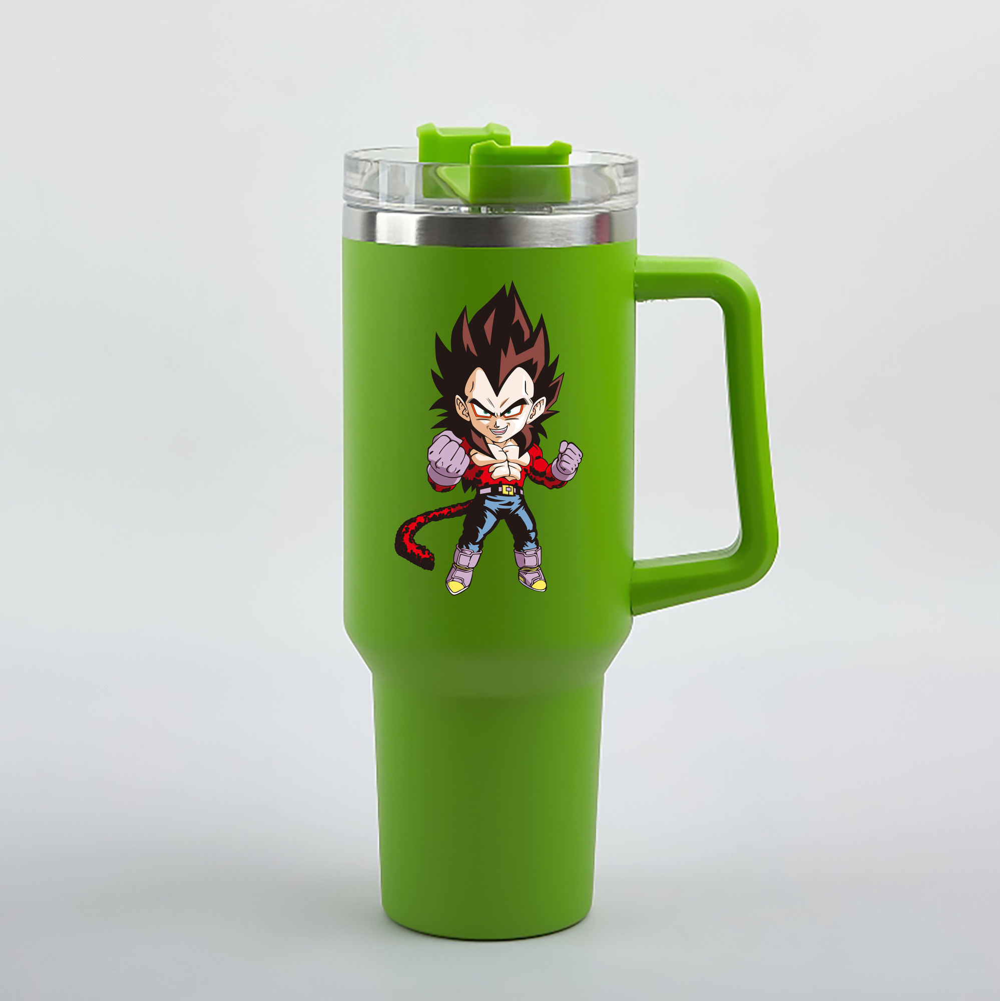 （画像用） ドラゴンボール ベジータ四世（Bejīta Yonsei）DRAGON BALL Vegeta IV 1200mL車用タンブラー（カラープリント）